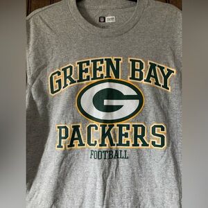 Team Apparel Gray Green Bay Packers Tee